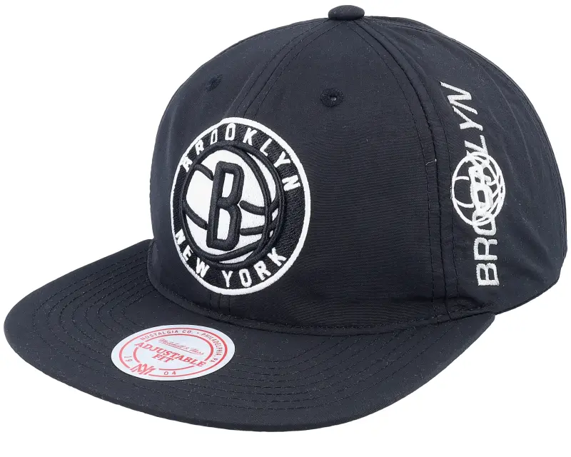 Mitchell & Ness Brooklyn Nets Nylon Szn Deadstock Black Snapback online