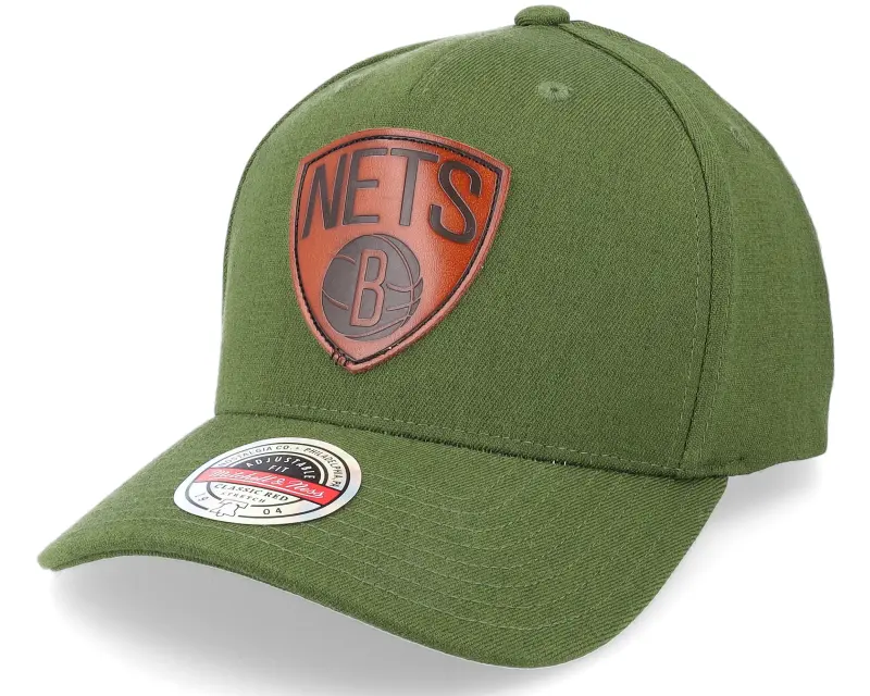 Mitchell & Ness Brooklyn Nets Pack Olive Adjustable online
