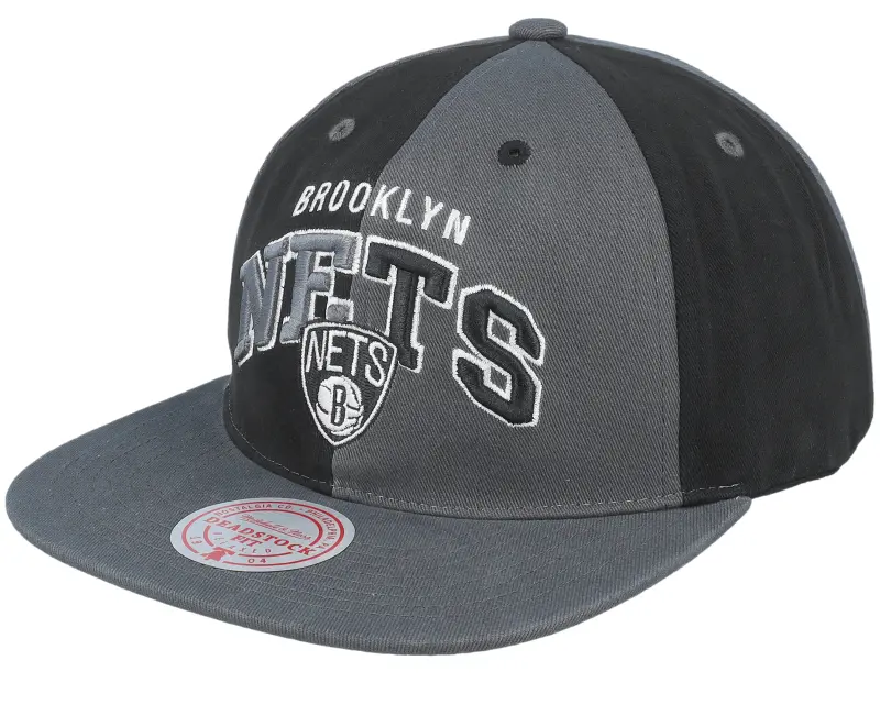 Mitchell & Ness Brooklyn Nets Pinwheel Of Fortune Grey/Black Snapback online