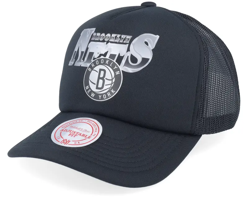 Mitchell & Ness Brooklyn Nets Rock On Black Trucker online