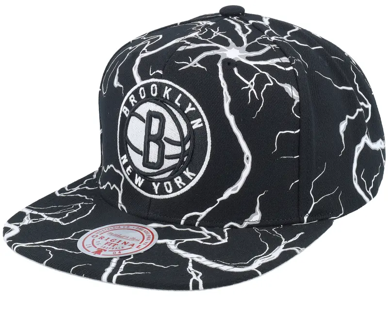 Mitchell & Ness Brooklyn Nets Storm Season Black Snapback online