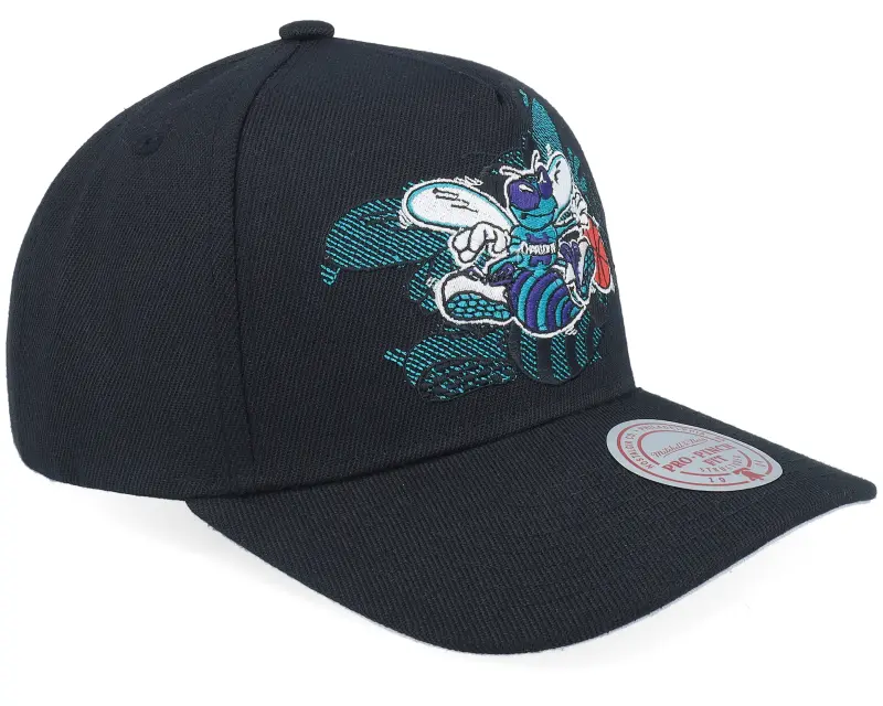 Mitchell & Ness Charlotte Hornets Tilted Pro Hwc Black A-Frame Adjustable online