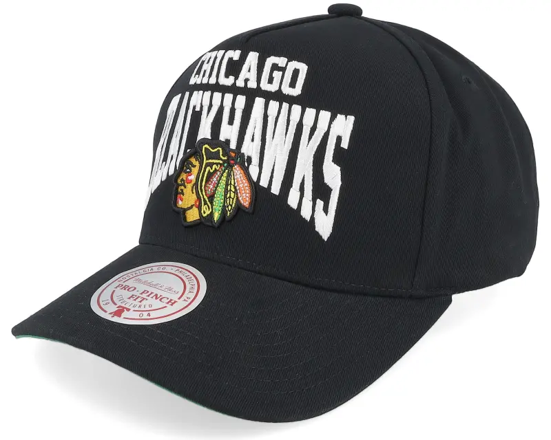 Mitchell & Ness Chicago Blackhawks Big Time Pro Black A-frame Adjustable online