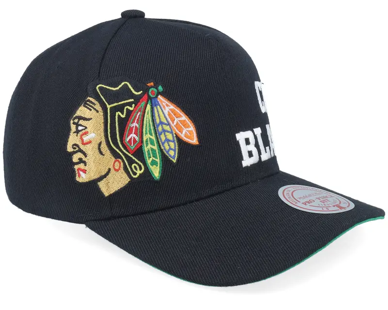 Mitchell & Ness Chicago Blackhawks Busted Pro Black A-Frame Adjustable online