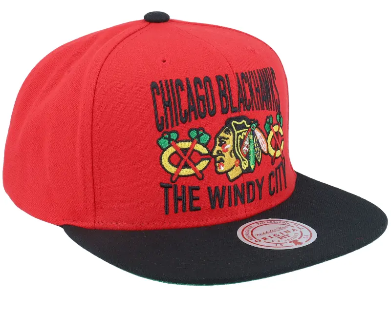 Mitchell & Ness Chicago Blackhawks City Love Red/Black Snapback online