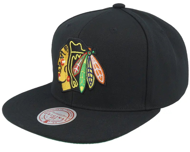 Mitchell & Ness Chicago Blackhawks Top Spot Black Snapback online