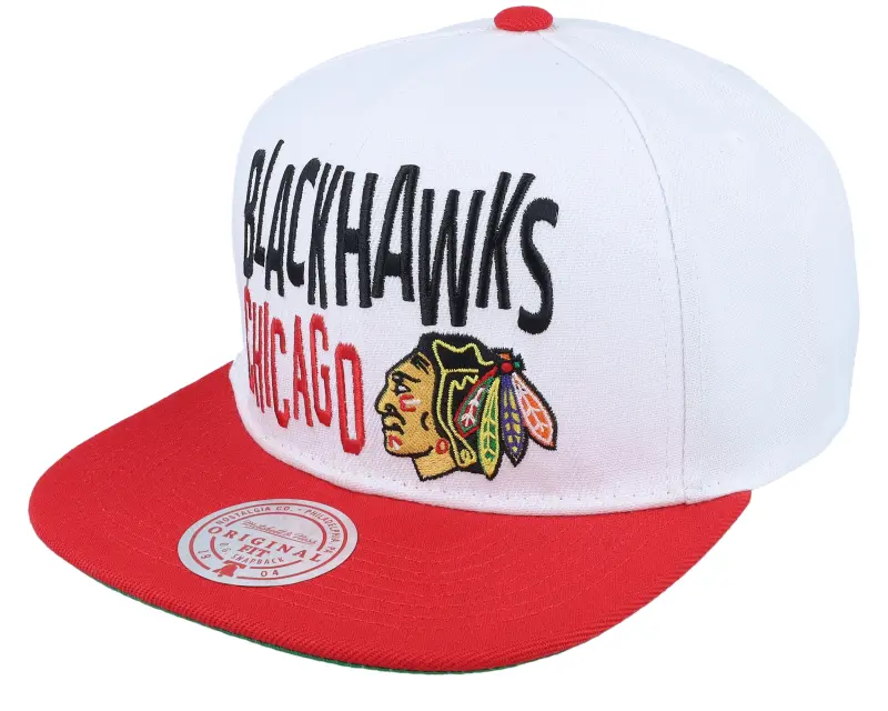 Mitchell & Ness Chicago Blackhawks Toss Up White/Red Snapback online