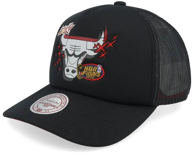 Mitchell & Ness Chicago Bulls 2k Flash Hwc Black Trucker online