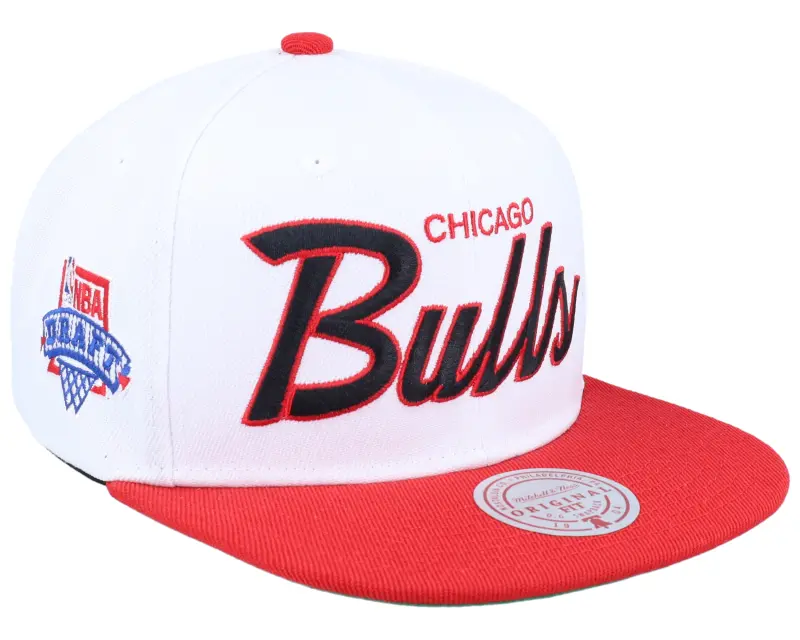Mitchell & Ness Chicago Bulls 94 Draft White/Red Snapback online