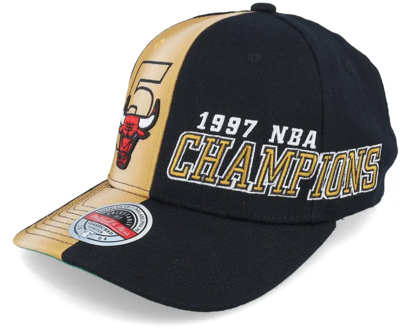 Mitchell & Ness Chicago Bulls 97 Champs Stretch Hwc Black Adjustable online