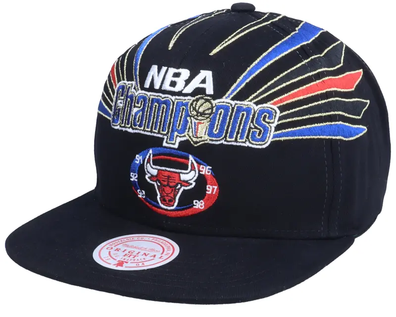 Mitchell & Ness Chicago Bulls 98 Bulls Champions Hwc Black Strapback online