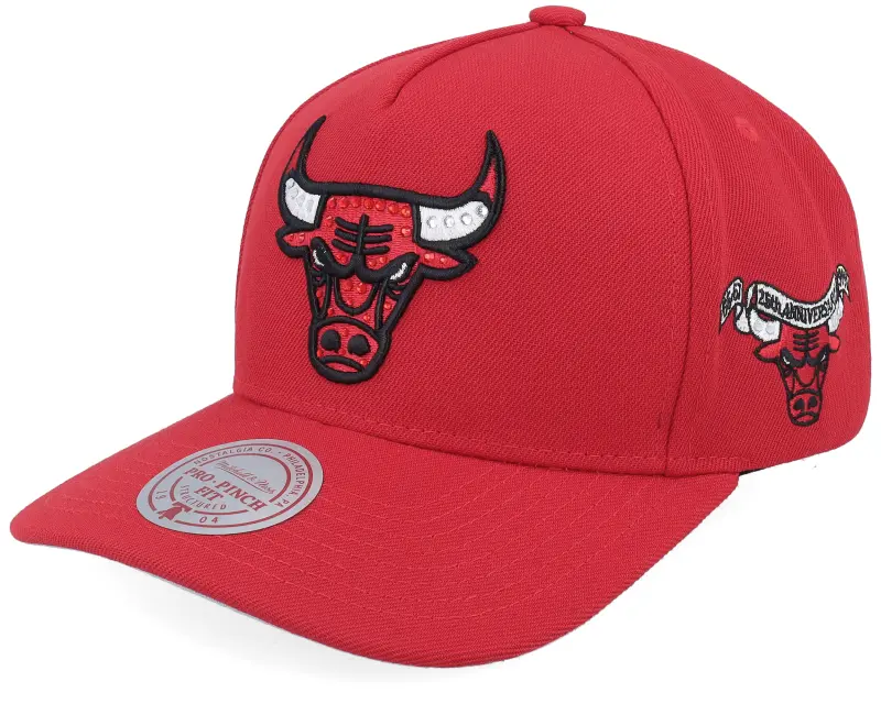 Mitchell & Ness Chicago Bulls All That Bling Pro Red A-Frame Adjustable online