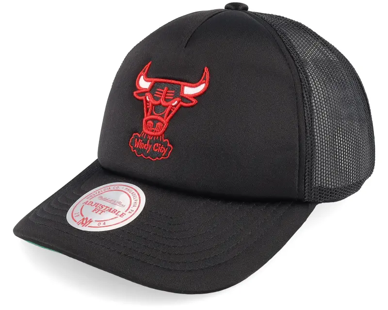 Mitchell & Ness Chicago Bulls Basic Black Trucker online