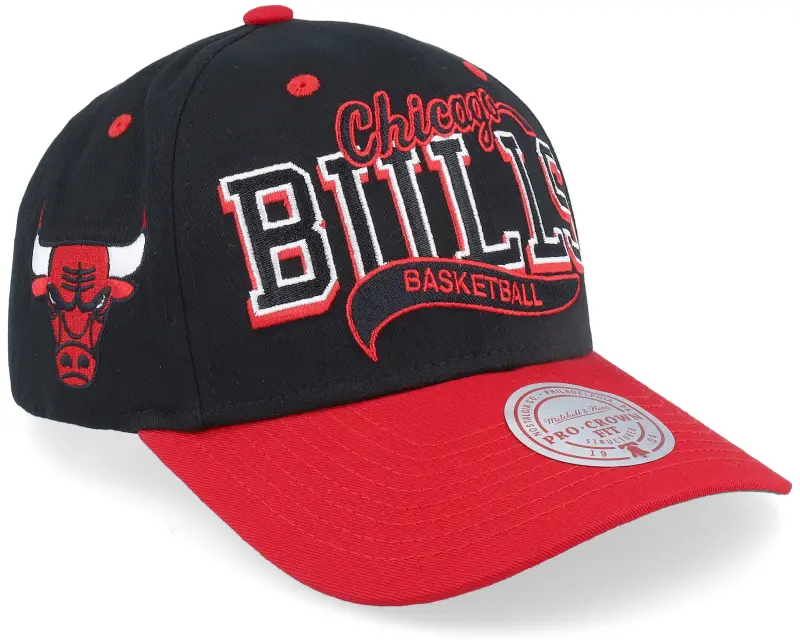 Mitchell & Ness Chicago Bulls Beautiful Chaos Pro Black/Red Adjustable online