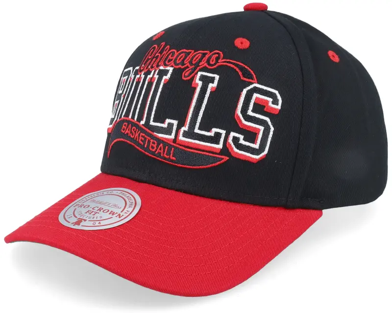 Mitchell & Ness Chicago Bulls Beautiful Chaos Pro Black/Red Adjustable online