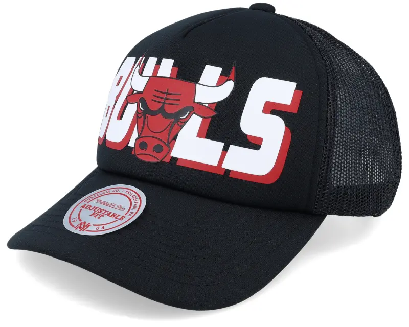 Mitchell & Ness Chicago Bulls Billboard Black Trucker online