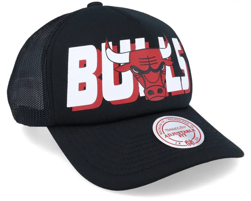 Mitchell & Ness Chicago Bulls Billboard Black Trucker online