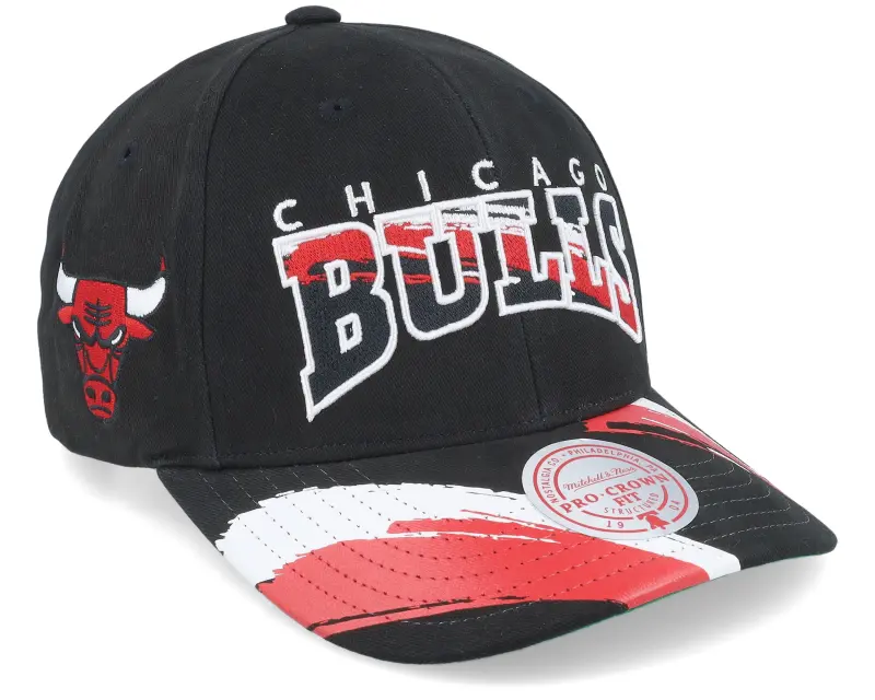 Mitchell & Ness Chicago Bulls Brushed Past Ya Pro Black Adjustable online