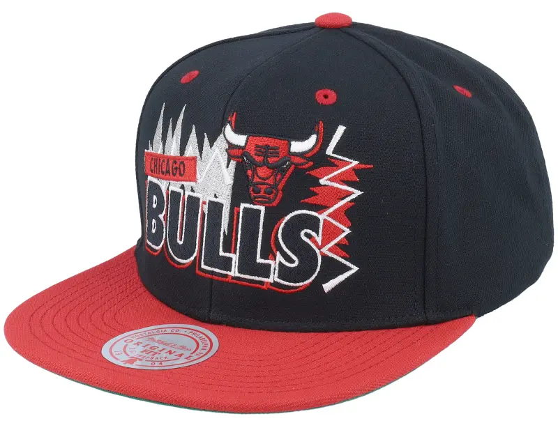 Mitchell & Ness Chicago Bulls Buzz Black/Red Snapback online