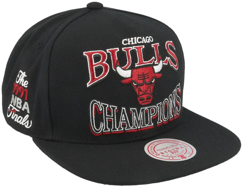 Mitchell & Ness Chicago Bulls Champions Era Hwc Black Snapback online