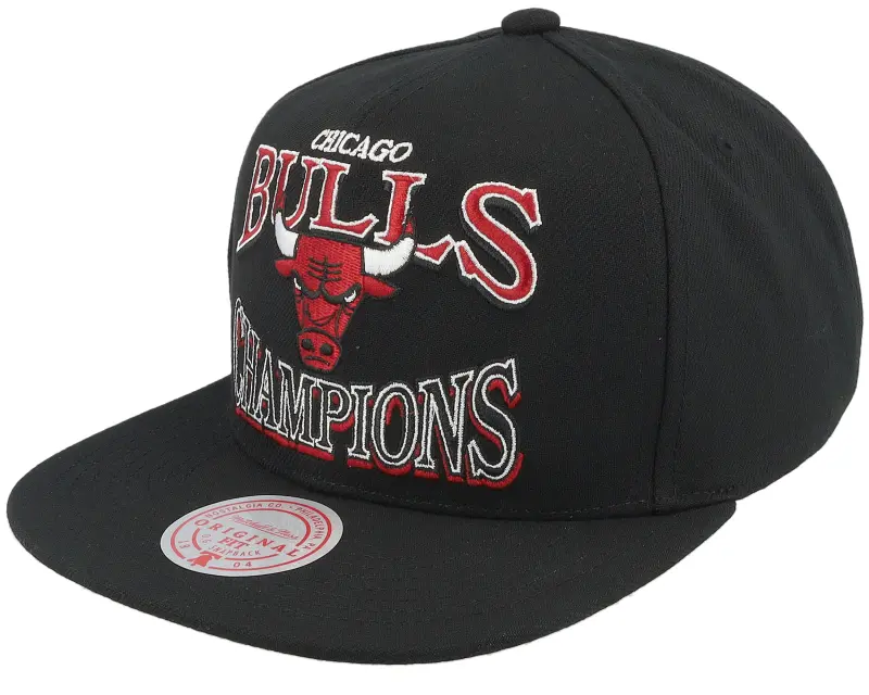 Mitchell & Ness Chicago Bulls Champions Era Hwc Black Snapback online