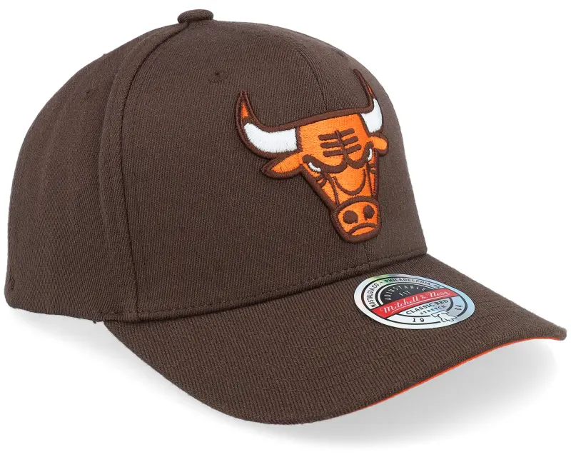 Mitchell & Ness Chicago Bulls Classic Brown/Orange Adjustable online