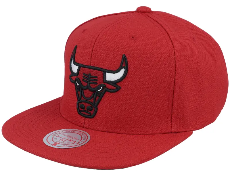 Mitchell & Ness Chicago Bulls Conference Patch Red Snapback online