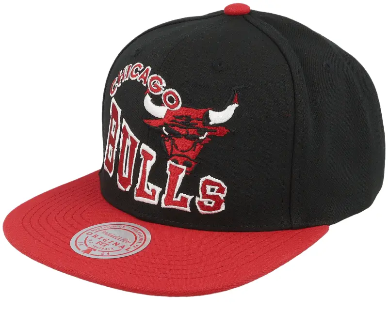 Mitchell & Ness Chicago Bulls Crooked Path Black Snapback online