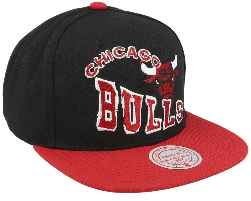 Mitchell & Ness Chicago Bulls Crooked Path Black Snapback online