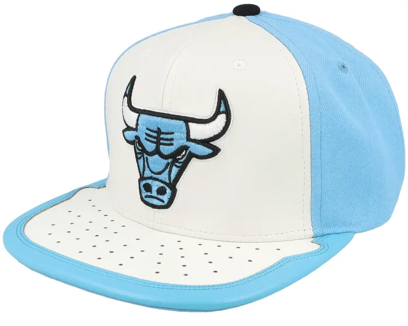 Mitchell & Ness Chicago Bulls Day 1 White/Light Blue Snapback online