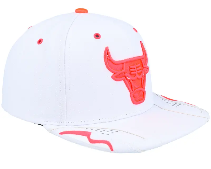 Mitchell & Ness Chicago Bulls Day 6 White/Lava Red Snapback online