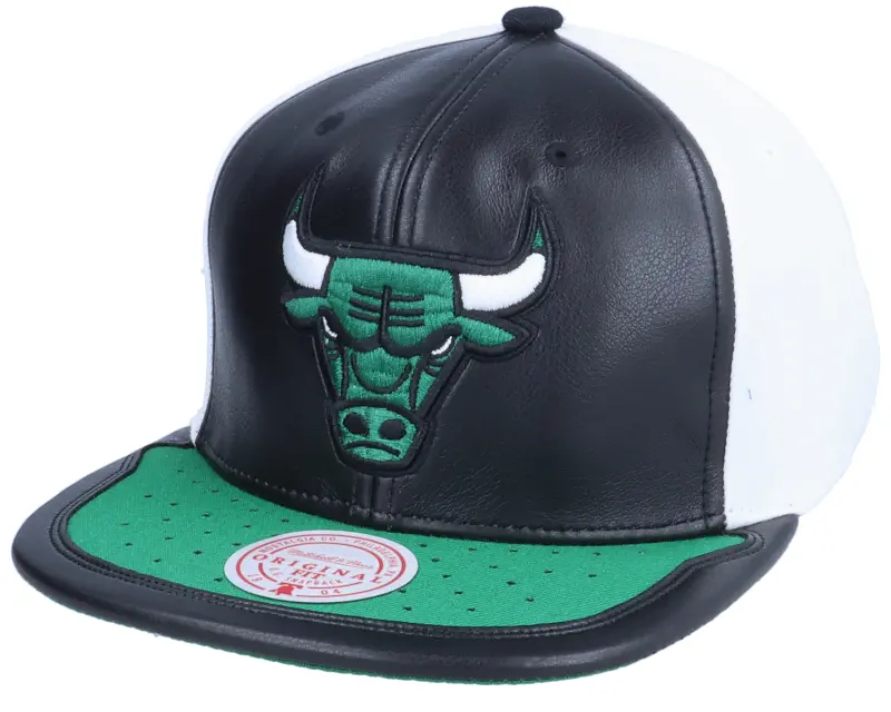Mitchell & Ness Chicago Bulls Day One White/Green Snapback online