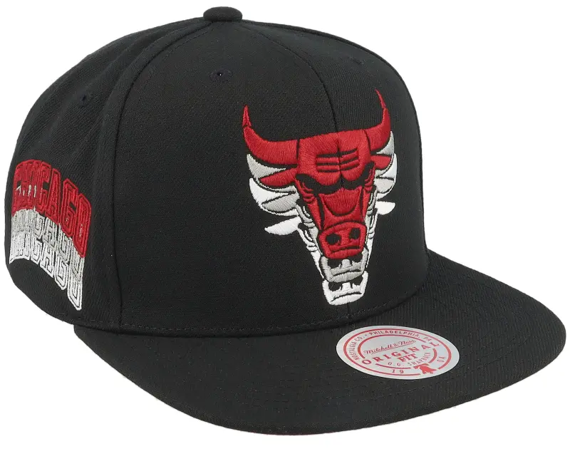 Mitchell & Ness Chicago Bulls Drop It Black Snapback online