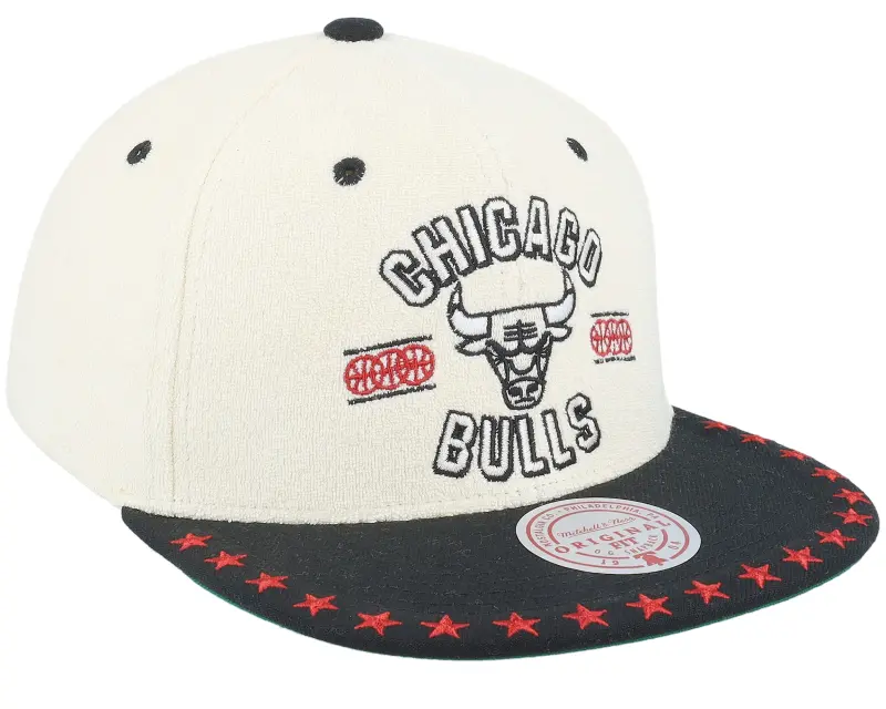 Mitchell & Ness Chicago Bulls Dune Royal Off White/Black Snapback online