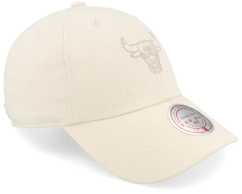 Mitchell & Ness Chicago Bulls Elite Neutrals Dad Cap Off White Dad Cap online