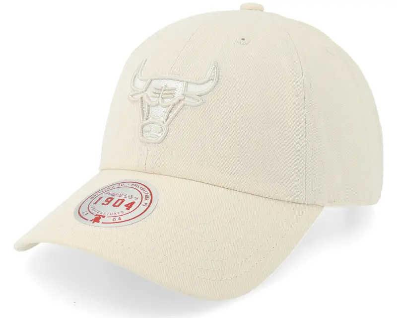Mitchell & Ness Chicago Bulls Fashion Basic Cream Dad Cap online