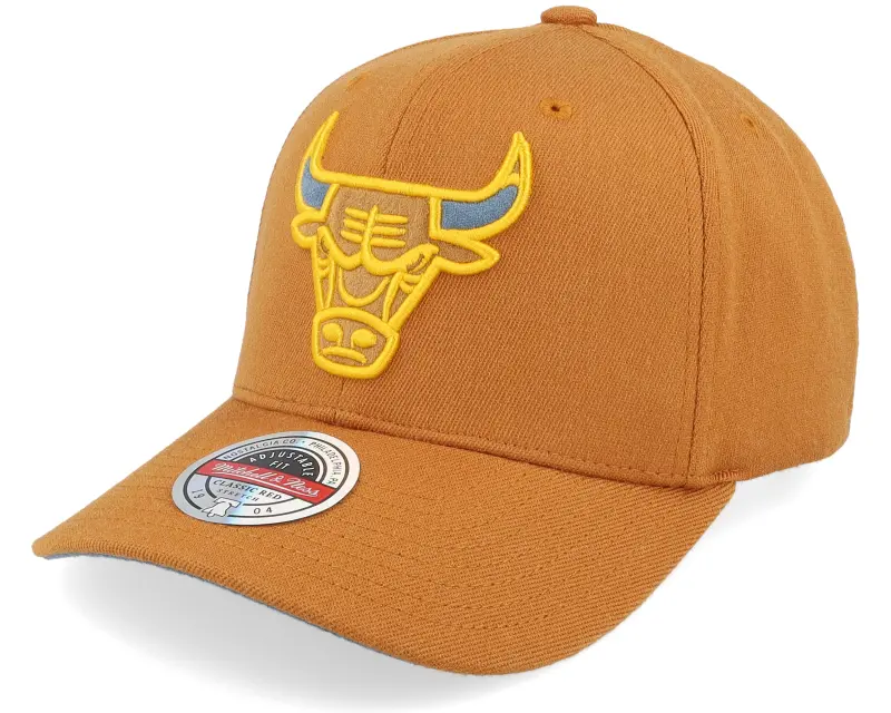 Mitchell & Ness Chicago Bulls Fashion Classic Red Burnt Orange Adjustable online