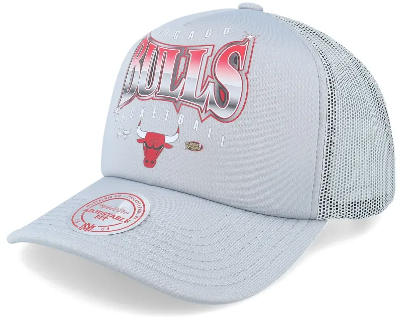 Mitchell & Ness Chicago Bulls Glow Up Grey Trucker online