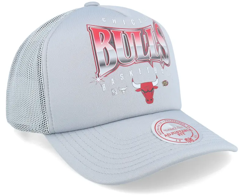 Mitchell & Ness Chicago Bulls Glow Up Grey Trucker online
