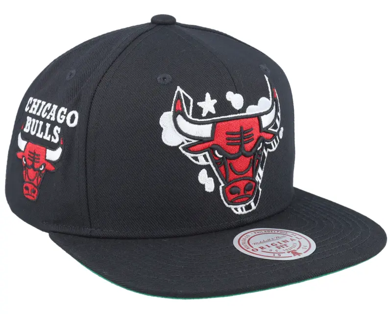 Mitchell & Ness Chicago Bulls Gshadow Black Snapback online