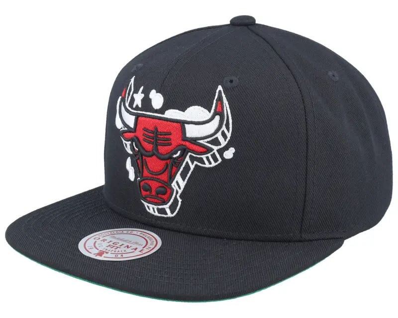 Mitchell & Ness Chicago Bulls Gshadow Black Snapback online