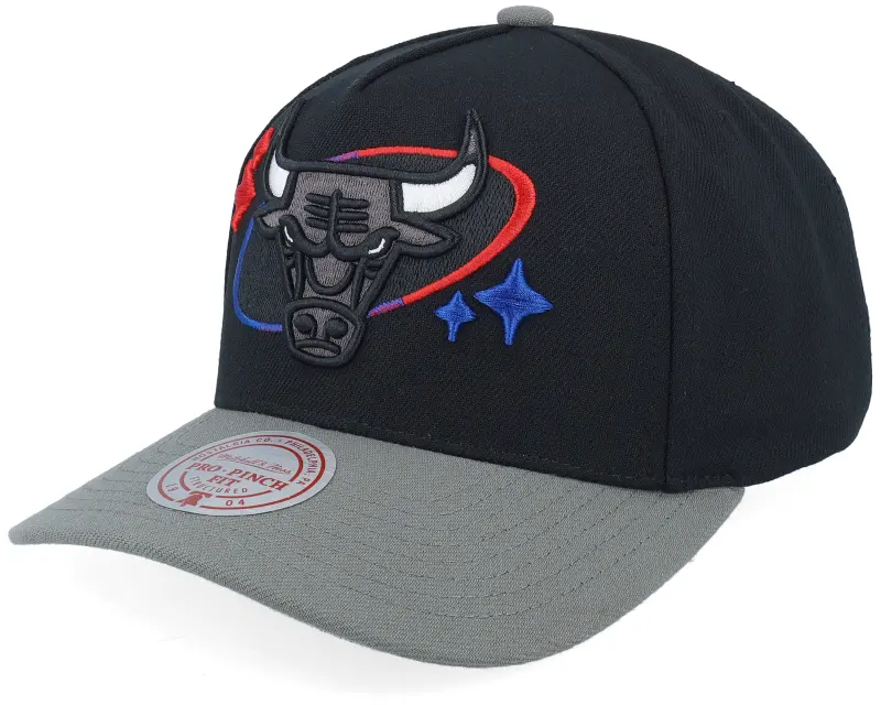 Mitchell & Ness Chicago Bulls Hook Y2k Pro Pinch Black/Charcoal A-frame Adjustable online
