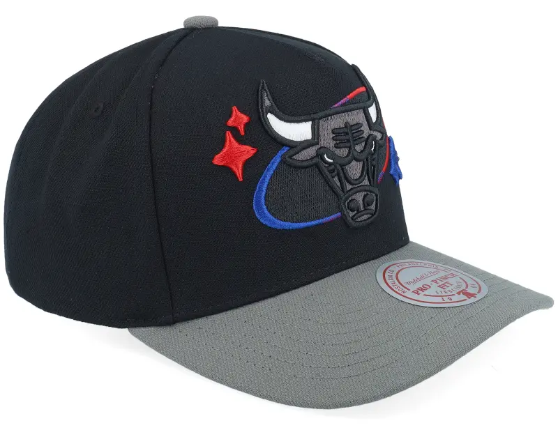Mitchell & Ness Chicago Bulls Hook Y2k Pro Pinch Black/Charcoal A-frame Adjustable online