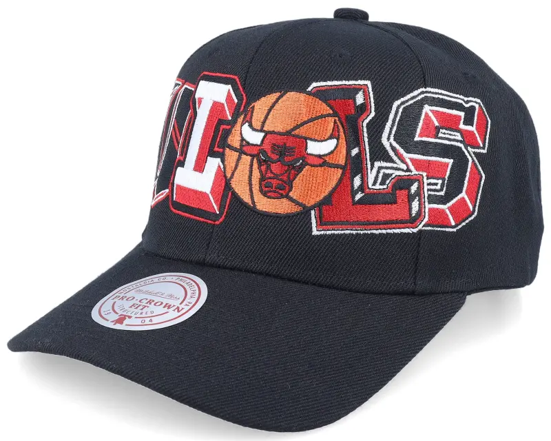 Mitchell & Ness Chicago Bulls Hyper Type Pro Black Adjustable online