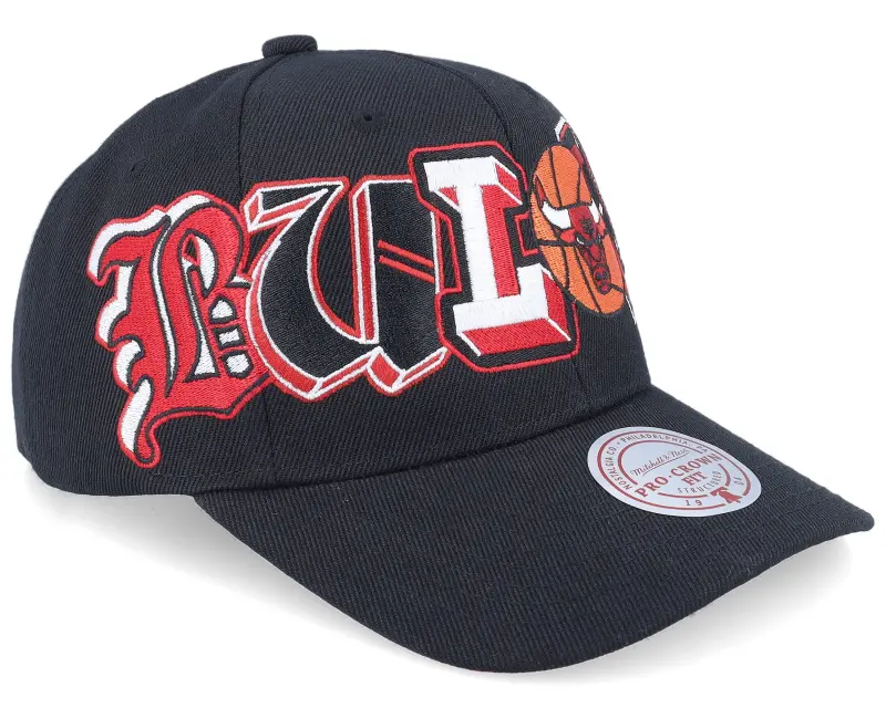 Mitchell & Ness Chicago Bulls Hyper Type Pro Black Adjustable online