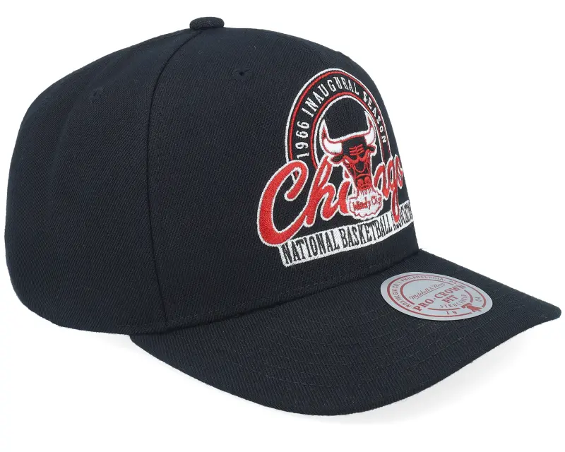 Mitchell & Ness Chicago Bulls Inaugural Team Pro Crown 1966 Black A-Frame Adjustable online