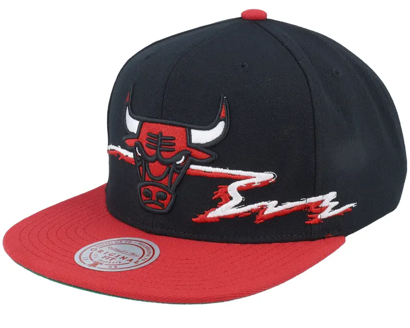Mitchell & Ness Chicago Bulls Life Line Black/Red Snapback online
