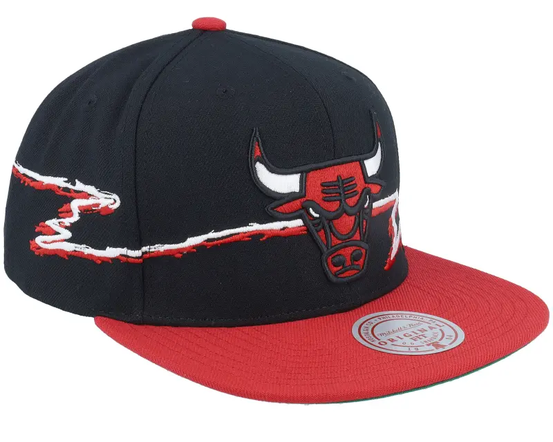 Mitchell & Ness Chicago Bulls Life Line Black/Red Snapback online