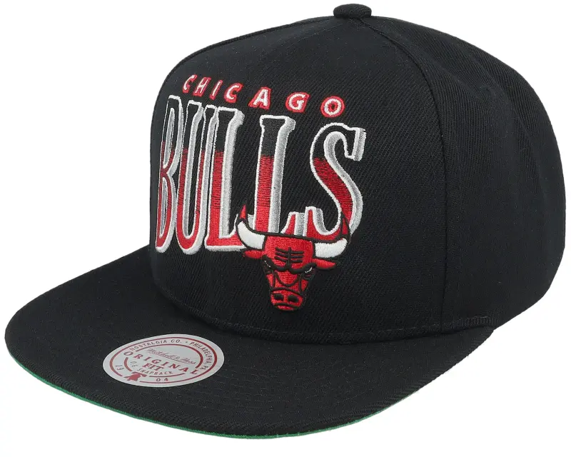 Mitchell & Ness Chicago Bulls Line Work Black Snapback online