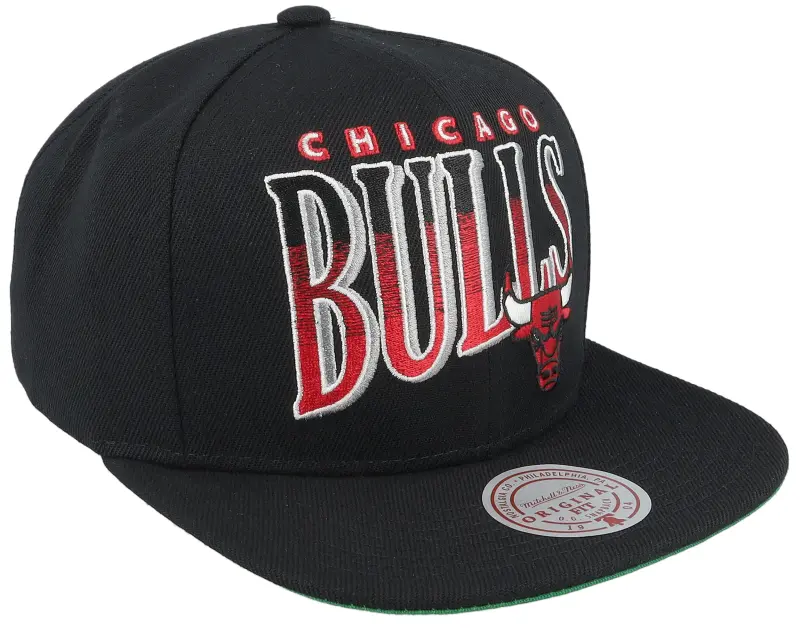 Mitchell & Ness Chicago Bulls Line Work Black Snapback online